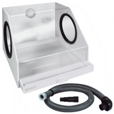 Cabine de protection en plexi