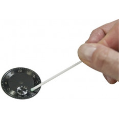 Stick de nettoyage collant avec tête en polyuréthane Ø 3,2 mm, adhérance faible, en paquet de 10 pièces