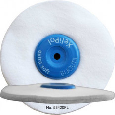 XeliLPol extra-soft, Ø 100x6mmdisque, toile flanelle, max. 1‘500 trs/min