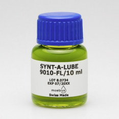 Huile MOEBIUS Synt-A-Lube 9010, fluorescente, 100% synthétique, pour les parties réglantes et les mobiles rapides, 5 ml