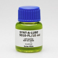 Huile MOEBIUS Synt-A-Lube 9010, fluorescente, 100% synthétique, pour les parties réglantes et les mobiles rapides, 10 ml