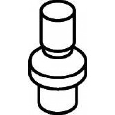 Tasseau en acier trempé, plat, Ø 9.00 mm
