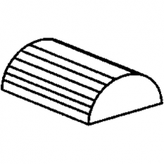 Pierre ellipses, Ø ext. 44 mm, en paquet de 3 pièces