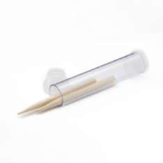 Paire de chevilles de bois de hêtre, Ø 3 x 45 mm, en tube