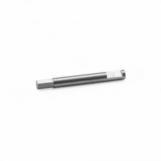 Mèche hexagonale, en acier inoxidable trempé, 54/56 HRC, Ø 2.50 mm, en pagquet de 10 pièces