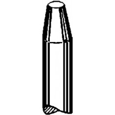 Rivoir plat, non percé, Ø 1.40 mm