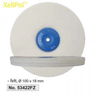 Xelilpol Felt, Ø 100x18mm  disc, felt