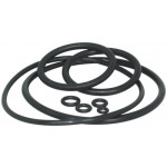 Set of 15 gaskets in rubber for device testing the water resistance of watch cases