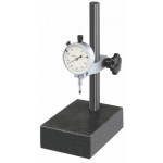 Steel measurement support, with class 00 granite, table = 100 x 150 x 40 mm, axis = Ø 20 x 240 mm