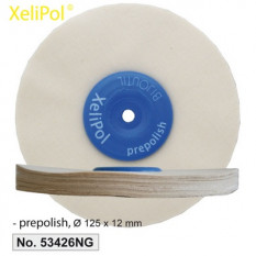 Xelilpol Prepolish, Ø 125x12mm  disc, canvas