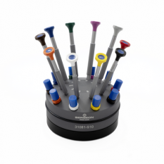 Set of 10 amnetic watchmaker screwdrivers