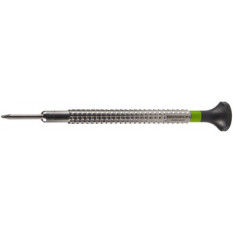 Watchmaker screwdriver in steel, special knurled profile, Ø 0.90 mm