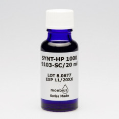 Moebius oil Synt-HP-1000 9103, colorless, 100% synthetic, for high pressure, 50 ml
