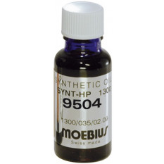 Moebius 9504 fat, 100% synthetic, for high friction, in 5 ml bottle