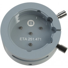 Specific ETA movement holder  251.471, caliber 10 1/2 ’’ ’, in anodized aluminum