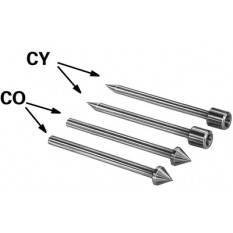 Conical spare pin