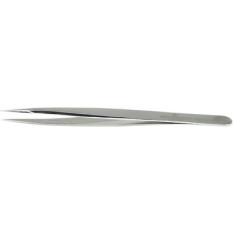 Precision tweezers in carbon steel for watchmaker's and jewellers, length 115 mm