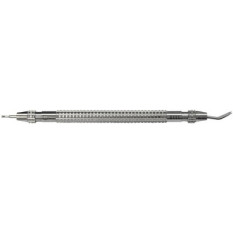 Tool for fitting and removing spring-bars in aluminium, for watchmakr's with tightening the tips by mandrel