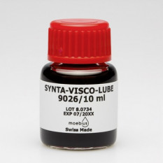 Moebius Synta-Visco-Lube 9026 oil, 100% synthetic, for high-precision micromechanics, 10 ml
