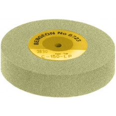 Soft silicon Carborundum wheel, Ø 100 mm, thickness 20 mm, Ø 6 mm hole, grain 150 tender