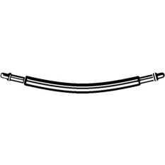 Balbed malbear safety bar, length 10 mm, Ø body 1.50 mm, pivot 0.75 x 1.00 mm