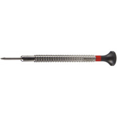 Watchmaker screwdriver in steel, special knurled profile, Ø 1.20 mm