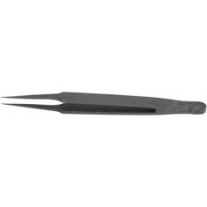 Tweezers in carbon fiber, tips 5, length 115 mm