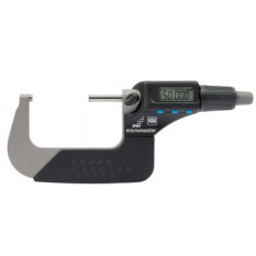 Digitale TESA Bügelmessschraube, metrisch, 50 ÷ 75 mm, MICROMASTER IP54