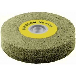 Flexible grinding wheel artifus in silicon Carborundum, Ø 100 mm, thickness 20 mm, hole Ø 10 mm, grain 150 (end)