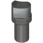 Round spare steel hallmark, 4.00 mm