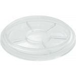 Transparent tray, 6 divisions, Ø int. 88 mm