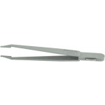 Precision tweezers in plastic  for watchmaker's and jewellers, length 120 mm