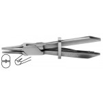 Polished melted steel pliers, joints intertwined, length 130 mm