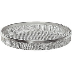 Steel basket without separation, Ø 80 mm, height 10 mm