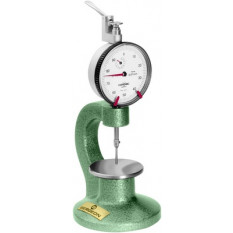 Vertical micrometer, with adjustable table Ø 50 mm in rectified tempered steel, 0.01 mm dial, capacity 10 mm