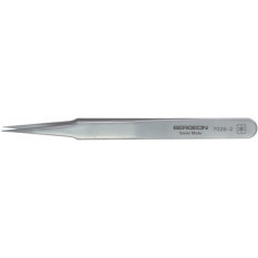 Precision tweezers in steel for watchmaker's and jewellers, length 120 mm