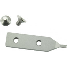 Replacement tips in steel for tweezers, 1.00 mm