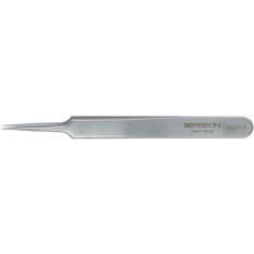 Precision tweezers in steel for watchmaker's and jewellers, length 110 mm