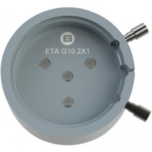 Porta-máquina ETA específica G10.211, calibre 13 1/4’’’, en aluminio anodizado