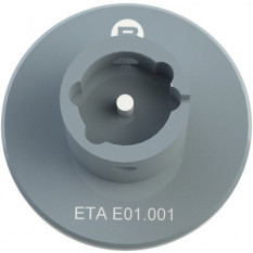 Porta-máquina ETA específica E01.001, calibre 4 7/8’’’, en aluminio anodizado