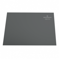 Carpeta de mesa antideslizante gris, 240 x 160 x 2 mm