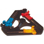 Plastic-movement holder support for 3 movements
