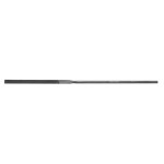 Halfround File, fork entrance shape, 501-3015-55 T. 8 in steel for watchmaking and jewelry