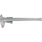 Vernier slide foot, graduation from 0.05 mm to 1/128 inches, capacity 150 mm length 232 mm