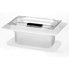 Insert (plastic) tank resistant to acids - with lid for Elmasonic 30/40/60, 330 x 210 x 113 mm