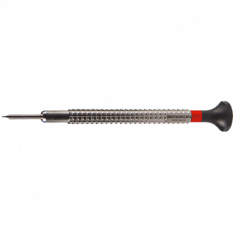 Screwdriver with special knurled profile with parallel-flanks blade, Ø 1.20 mm