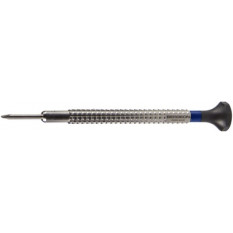 Watchmaker screwdriver in steel with special profile and parallel-flanks blades, Ø 2.50 mm