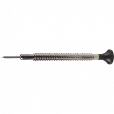 Screwdriver with special knurled profile with parallel-flanks blade, Ø 1.40 mm