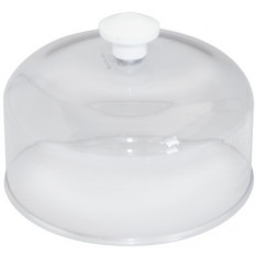 Transparent Cover in plastic, Ø int. 88 mm, height under cover 45 mm, for watchmaker's