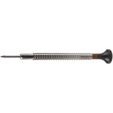 Clock clock screwdriver with special profile, Ø 3.00 mm, in stainless steel, ergonomic head in synthetic pom self -solubriring